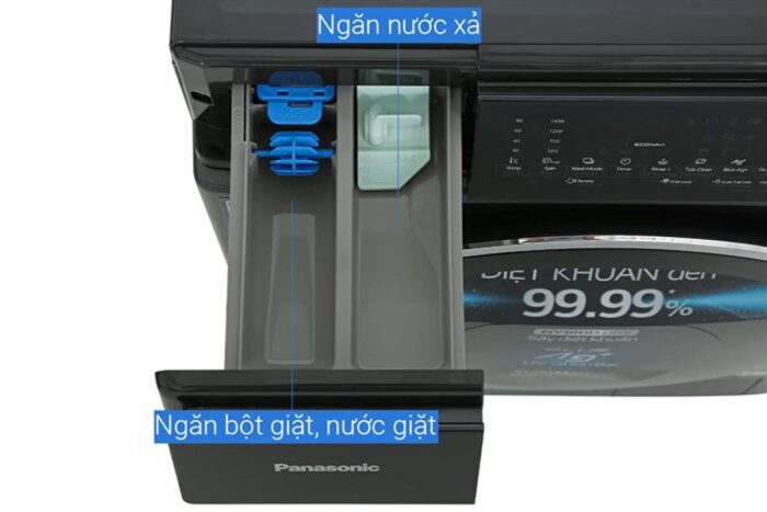 Máy giặt sấy Panasonic NA-S056FR1BV 10,5kg 6kg - Ảnh 7