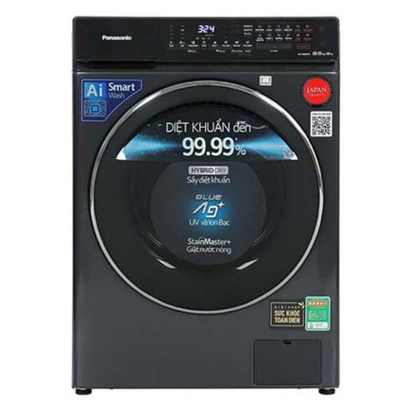 Máy giặt sấy Panasonic NA-S956FR1BV giặt 9,5kg sấy 6kg lồng ngang