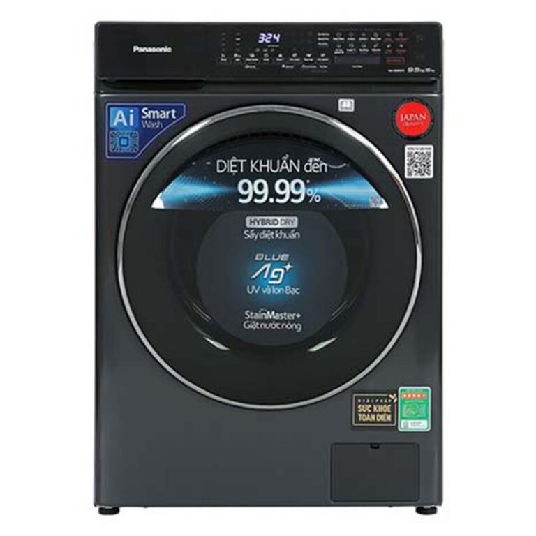 Máy giặt sấy Panasonic NA-S956FR1BV giặt 9,5kg sấy 6kg lồng ngang