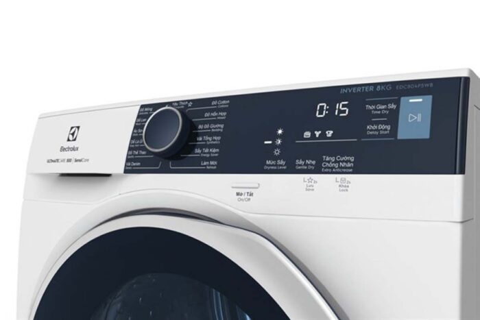 Máy sấy quần áo Electrolux EDC804P5WB 8Kg - Ảnh 4