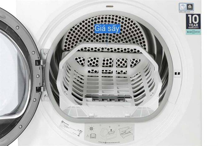 Máy sấy quần áo Electrolux EDH803Q7WB 8Kg - Ảnh 10