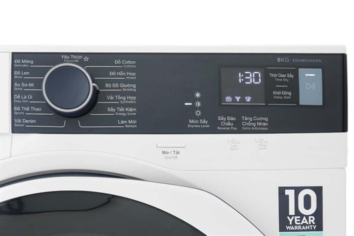 Máy sấy quần áo Electrolux EDH804H5WB 8Kg - Ảnh 6