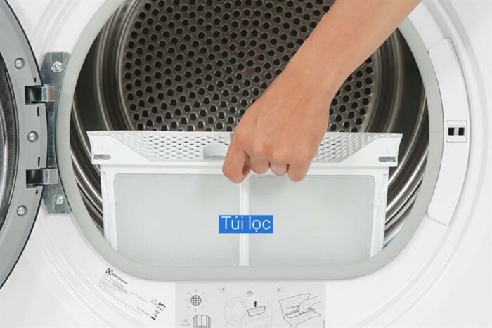 Máy sấy quần áo Electrolux EDH804H5WB 8Kg - Ảnh 9
