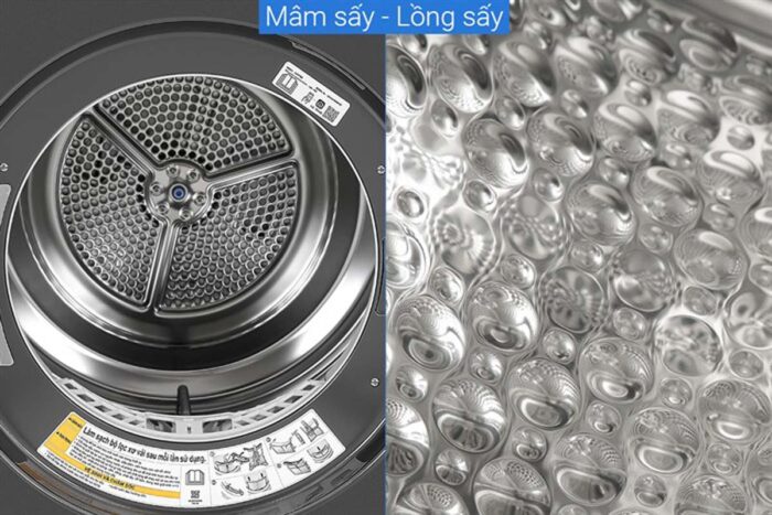 Máy sấy quần áo LG DVHP50B 10.5Kg inverter - Ảnh 9