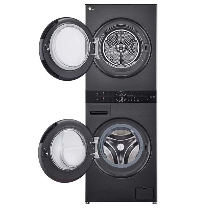 Tháp giặt sấy LG WashTower WT1410NHB 14kg 10kg inverter - Ảnh 4