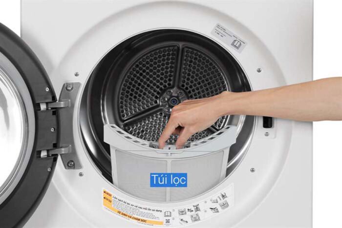 Tháp giặt sấy LG WashTower WT1410NHE 14kg 10kg inverter - Ảnh 15