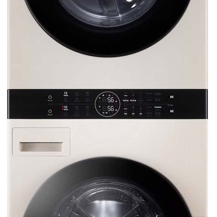 Tháp giặt sấy LG WashTower WT1410NHE 14kg 10kg inverter - Ảnh 9