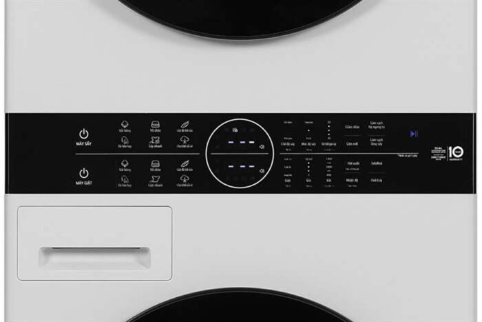 Tháp giặt sấy LG WashTower WT1410NHE 14kg 10kg inverter - Ảnh 11