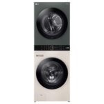 Tháp giặt Sấy LG WashTower WT2517NHEG giặt 25Kg sấy 17Kg inverter