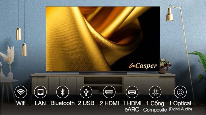 Tivi Casper 65CGS810 65 inch 4K OLED Google - Ảnh 16