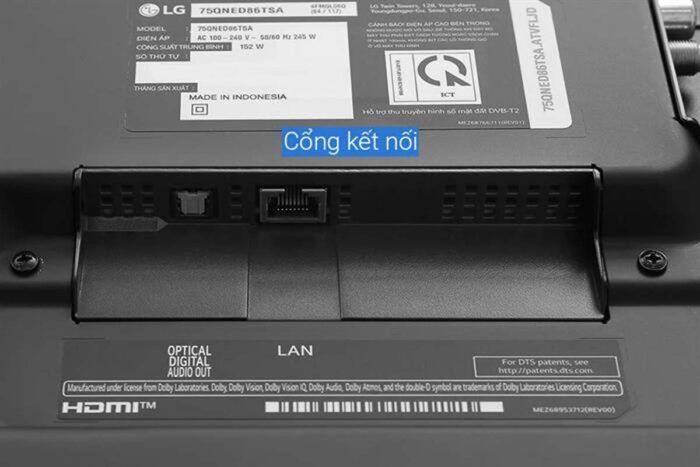 Tivi LG 75QNED86TSA 75 inch 4K QNED Smart - Ảnh 11
