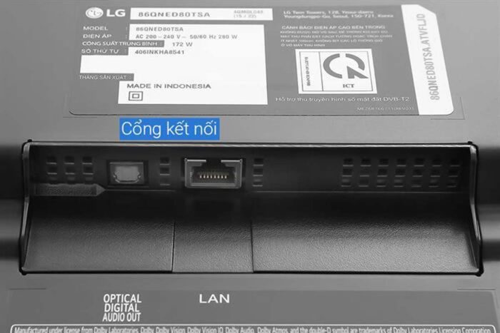 Tivi LG 86QNED80TSA 86 inch 4K QNED Smart - Ảnh 8