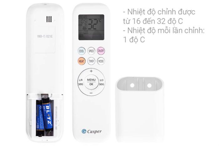 Điều hòa Casper GC-24IS32 24000Btu 1 chiều inverter - Ảnh 9