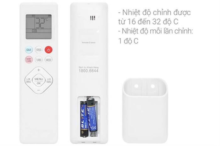 Điều hòa Casper QC-09IS36 9000Btu 1 chiều inverter - Ảnh 8