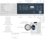 Máy giặt Electrolux EWF1024D3WB 10kg inverter - Ảnh 3