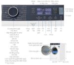 Máy giặt Electrolux EWF1142Q7WB 11kg inverter - Ảnh 3