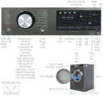 Máy giặt LG FV1412S3B 12kg inverter - Ảnh 3