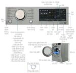 Máy giặt LG FV1412S3PA 12kg inverter - Ảnh 3