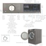 Máy giặt sấy LG FV1414H3BA 14kg 8kg inverter - Ảnh 3