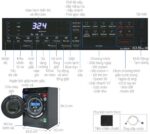 Máy giặt sấy Panasonic NA-S056FR1BV 10,5kg 6kg - Ảnh 3