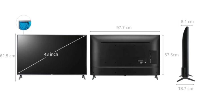 Tivi LG 43LM5750PTC 43 inch Full HD LED Smart - Ảnh 2