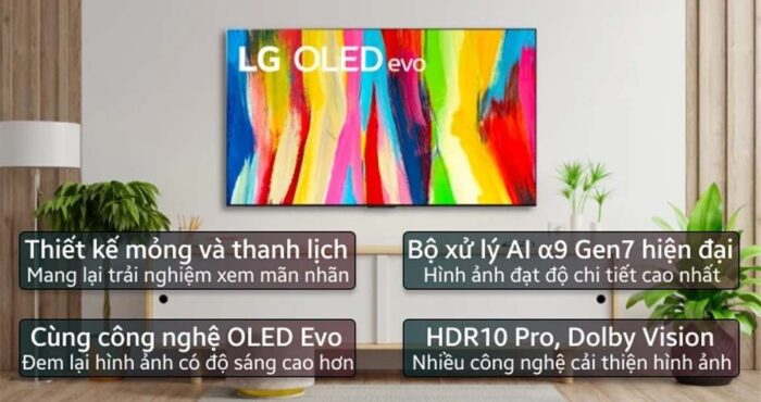 Tivi LG 48C4PSA 48 inch 4K OLED Smart - Ảnh 2