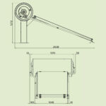 Bản vẽ kỹ thuật Máy nước nóng năng lượng mặt trời Ariston KAIROS THERMO DR-2 200-1 N TT/TR 200 lít