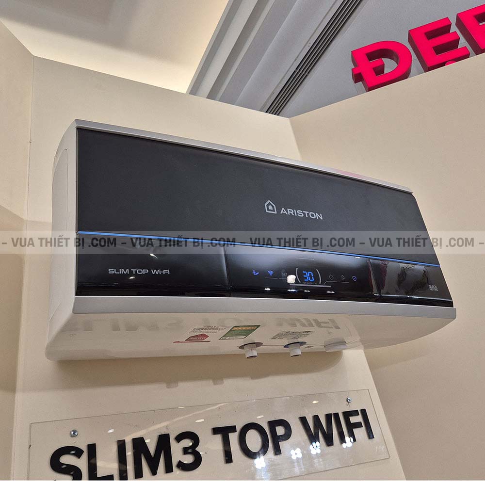 Binh nong lanh ARISTON SLIM3 20 TOP WIFI 20L lit SL3 ngang gian tiep 5