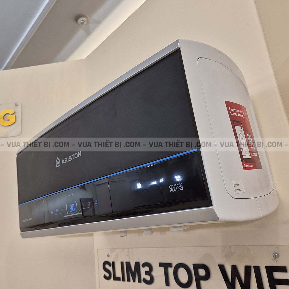 Binh nong lanh ARISTON SLIM3 20 TOP WIFI 20L lit SL3 ngang gian tiep 8