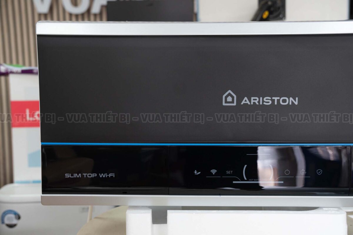 Bình nóng lạnh ARISTON SLIM3 20 TOP WIFI AG+ 20L lít (SL3) ngang gián tiếp 2.5FE 2500w - Ảnh 6