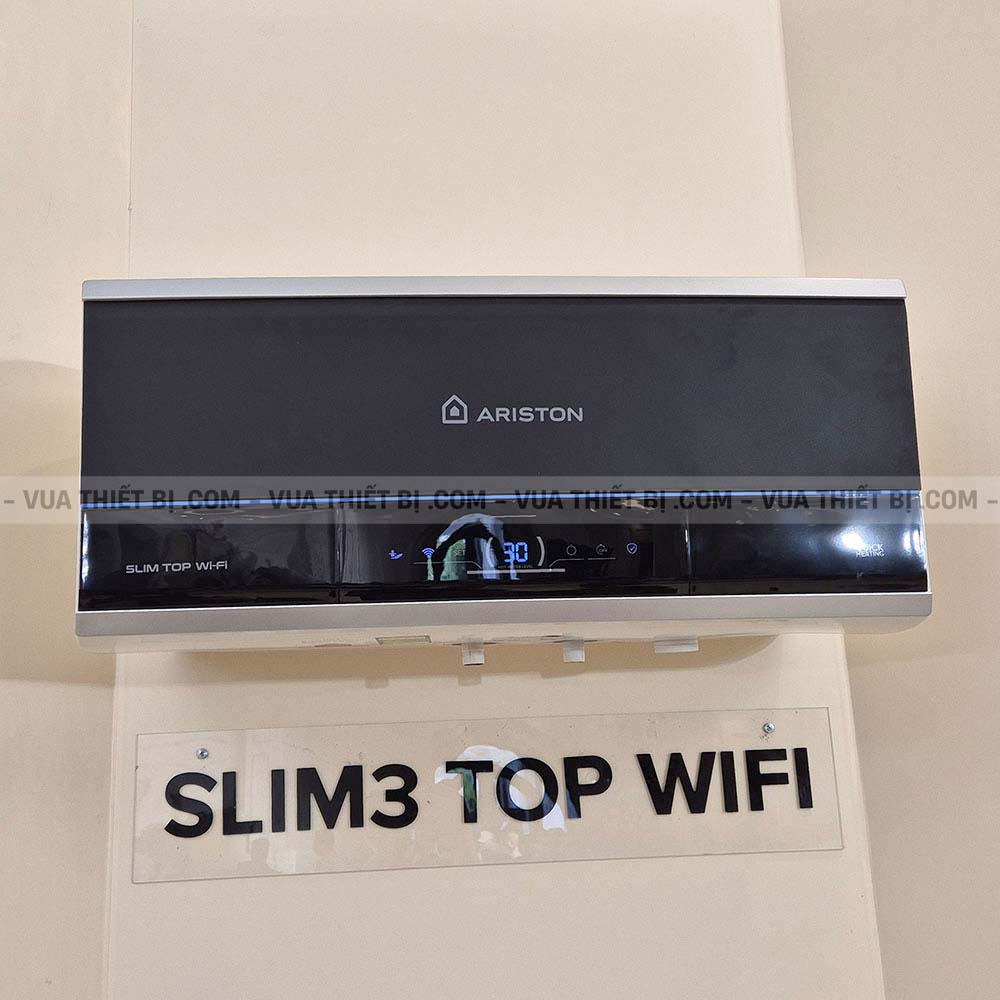 Binh nong lanh ARISTON SLIM3 30 TOP WIFI 30L lit SL3 ngang gian tiep 3