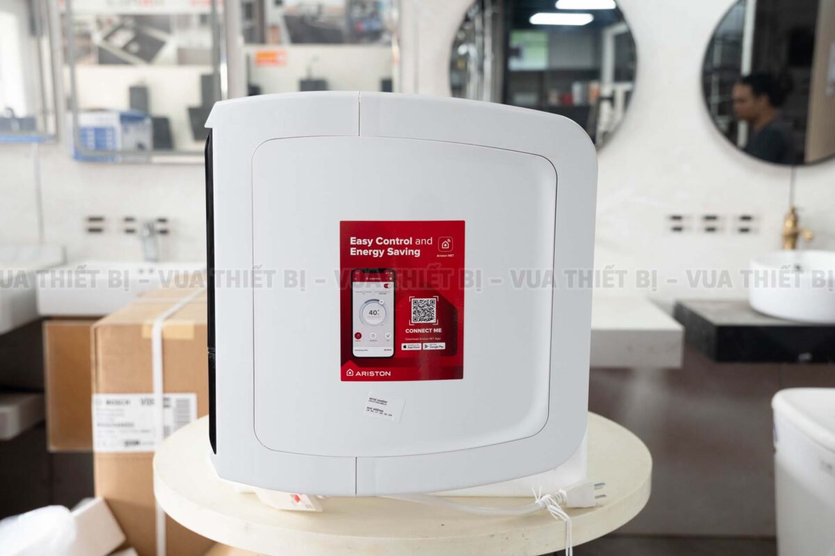 Bình nóng lạnh ARISTON SLIM3 30 TOP WIFI AG+ 30L lít (SL3) ngang gián tiếp 2.5FE 2500w - Ảnh 8
