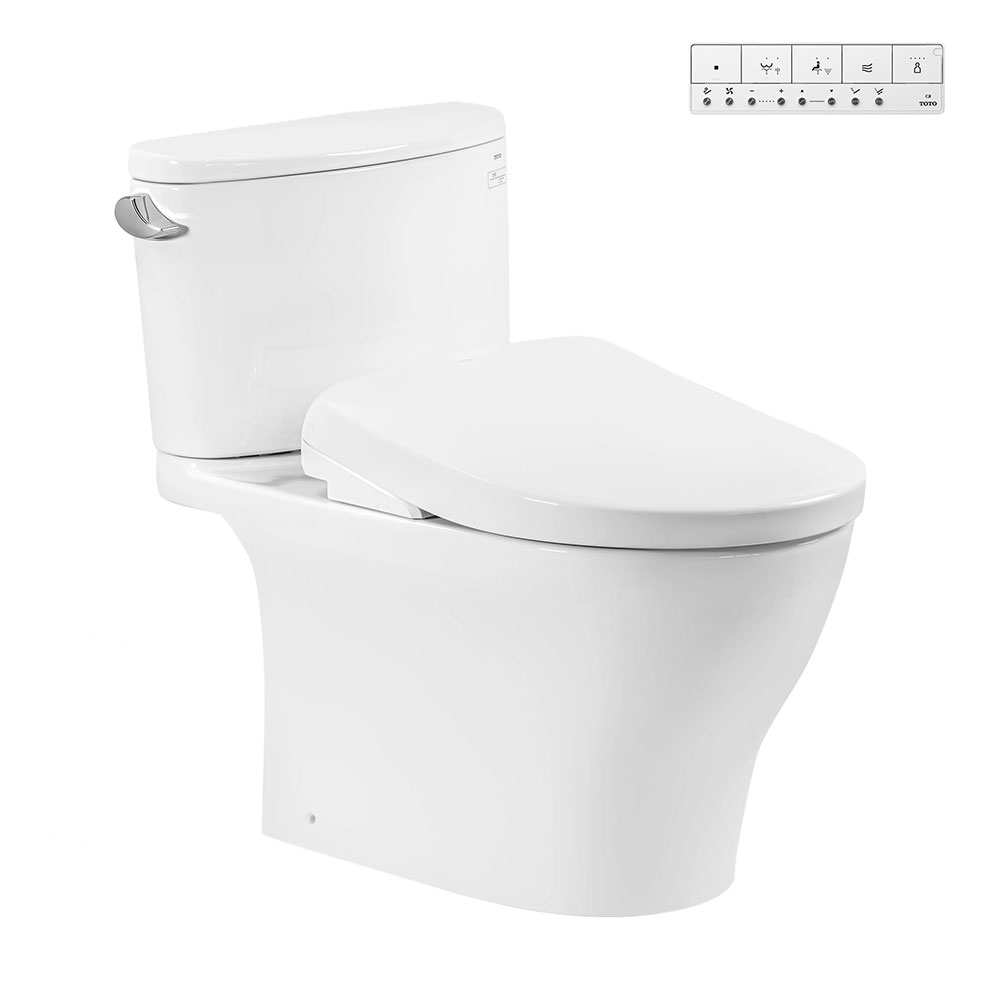 Bon cau thong minh TOTO CS767CRW23 nap rua dien tu TCF47360GAA