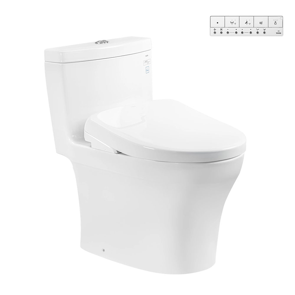 Bon cau thong minh TOTO MS889CDRW23 nap rua dien tu TCF47360GAA