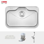 Chậu rửa bát inox KONOX TARI 7851SR Basic 1 hố - Ảnh 14