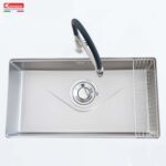 Chậu rửa bát inox KONOX TARI 8748SR 1 hố - Ảnh 6