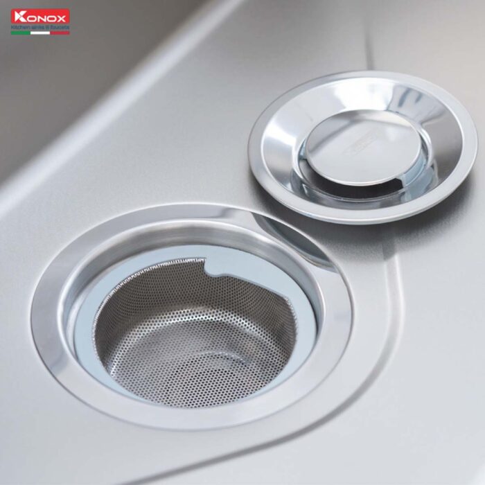 Chậu rửa bát inox KONOX TARI 8748SR Basic 1 hố - Ảnh 10