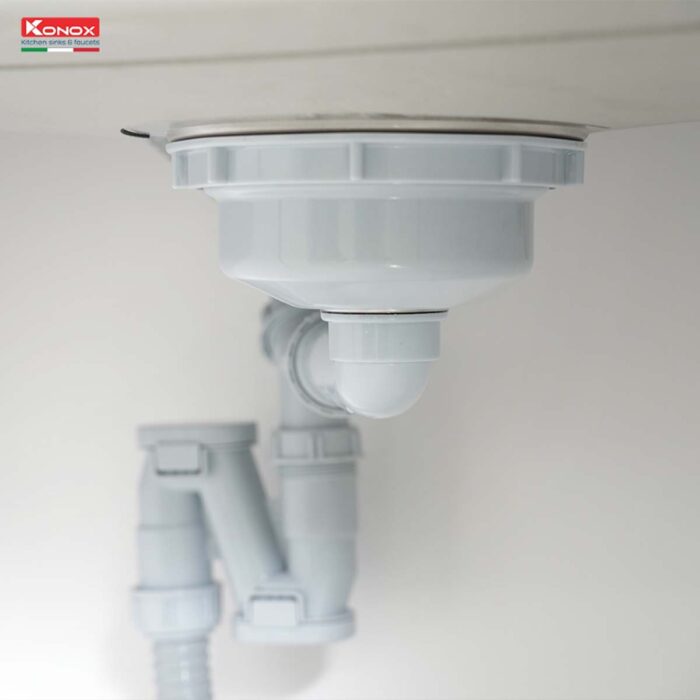 Chậu rửa bát inox KONOX TARI 8748SR Basic 1 hố - Ảnh 13