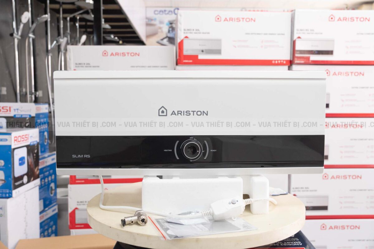 Bình nóng lạnh ARISTON SLIM3 25 RS AG+ 25L lít (SL3) ngang gián tiếp 2.5FE 2500W - Ảnh 4