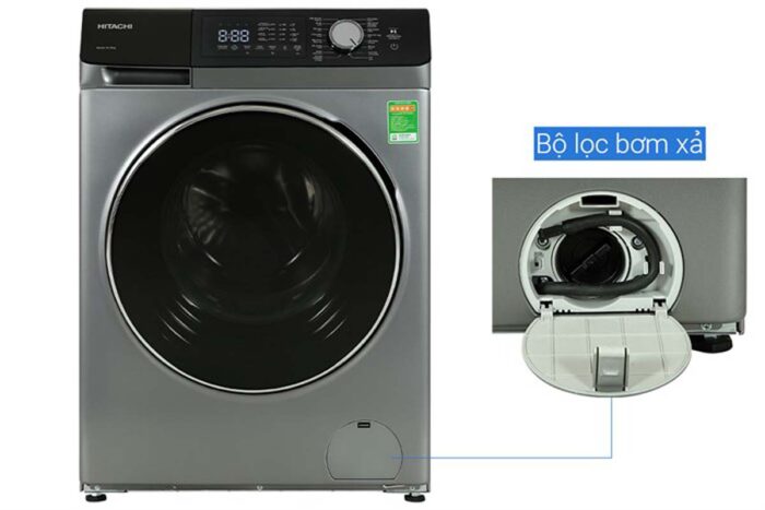 Máy giặt Hitachi BD-1054HVOS 10.5kg inverter - Ảnh 8