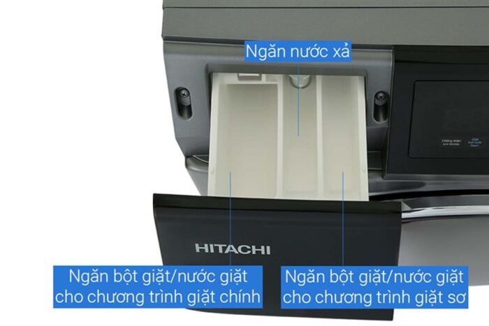 Máy giặt Hitachi BD-954HVOS 9.5kg inverter - Ảnh 8