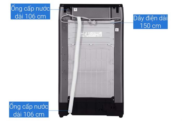 Máy giặt Hitachi SF-170ZCV 17kg inverter - Ảnh 11