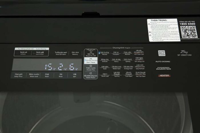 Máy giặt Hitachi SF-250ZFVAD 25kg inverter - Ảnh 10