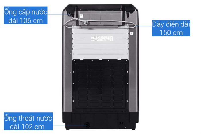 Máy giặt Hitachi SF-250ZFVAD 25kg inverter - Ảnh 5