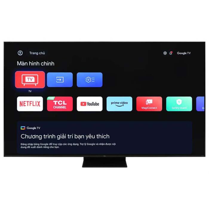 Tivi TCL 75C755 75 inch 4K QLED Mini LED Google - Ảnh 3