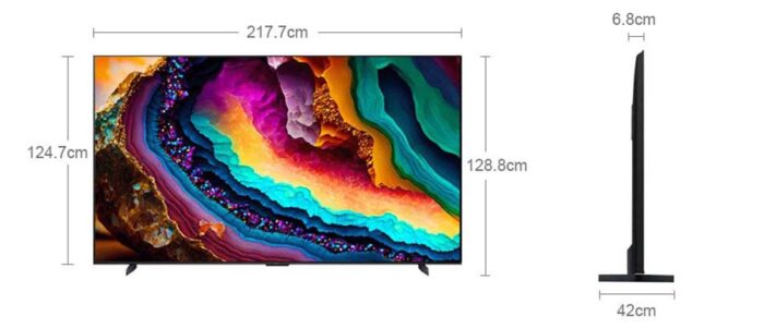 Tivi TCL 98P745 98 inch 4K LED Google - Ảnh 2