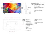 Tivi TCL 65P735 65 inch 4K LED Google - Ảnh 2