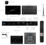 Tivi TCL 65P79B Pro 65 inch 4K LED Google - Ảnh 2