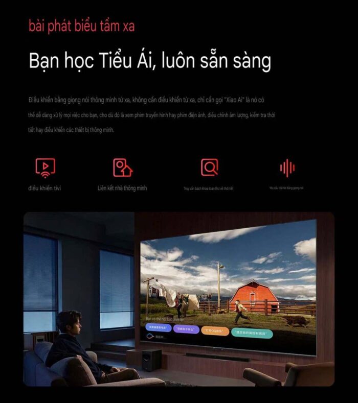 Tivi Xiaomi Redmi Max 85 Inch 2025 - Ảnh 5