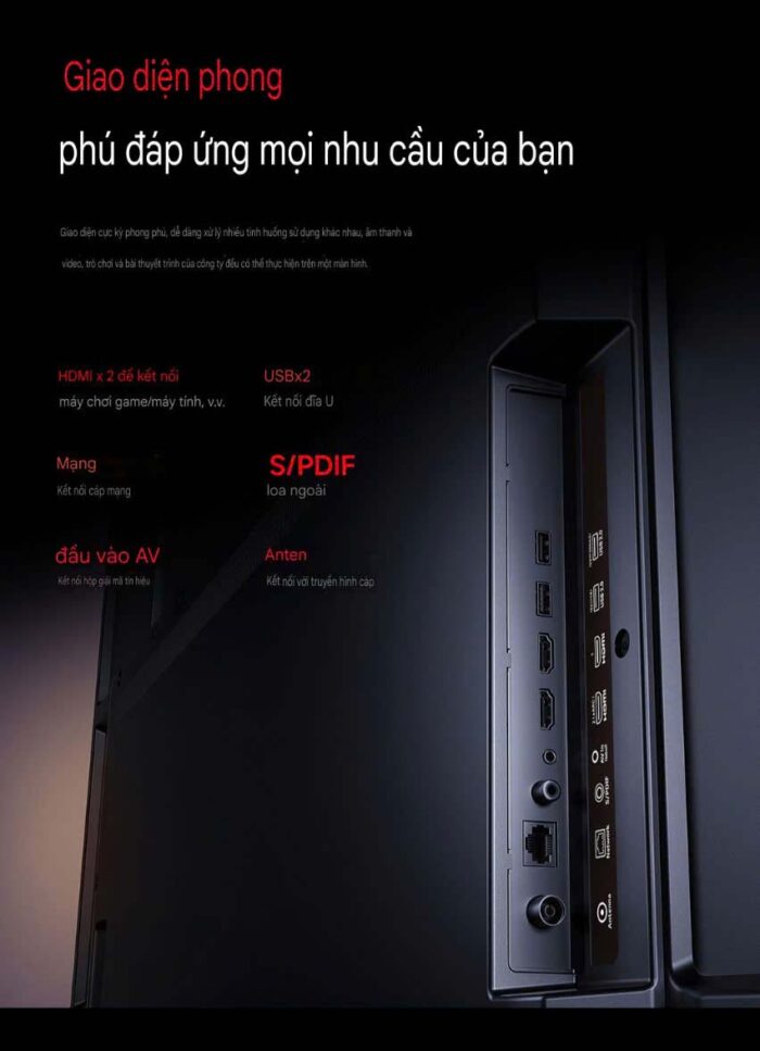 Tivi Xiaomi Redmi Max 85 Inch 2025 - Ảnh 4
